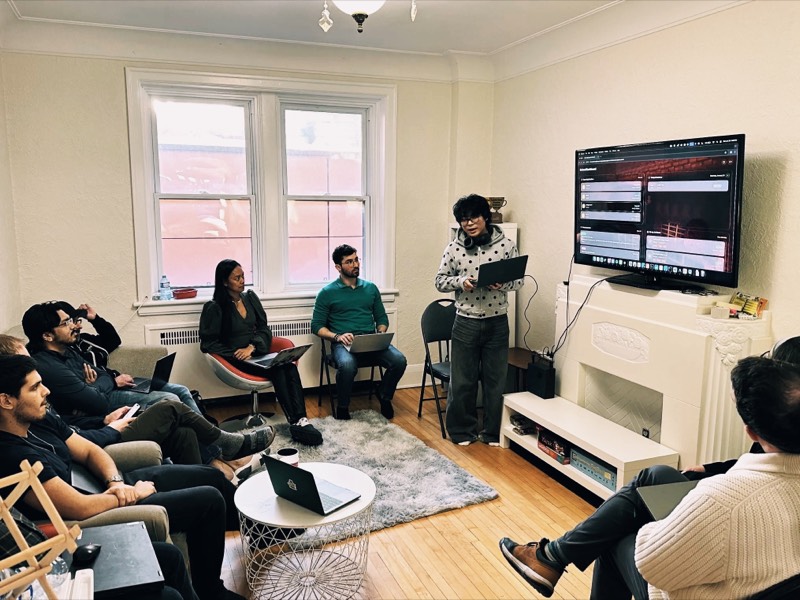 AGIV hacker house presentation session