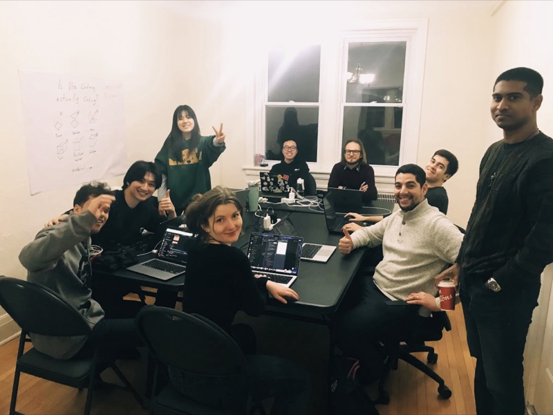 AGIV hacker house team working